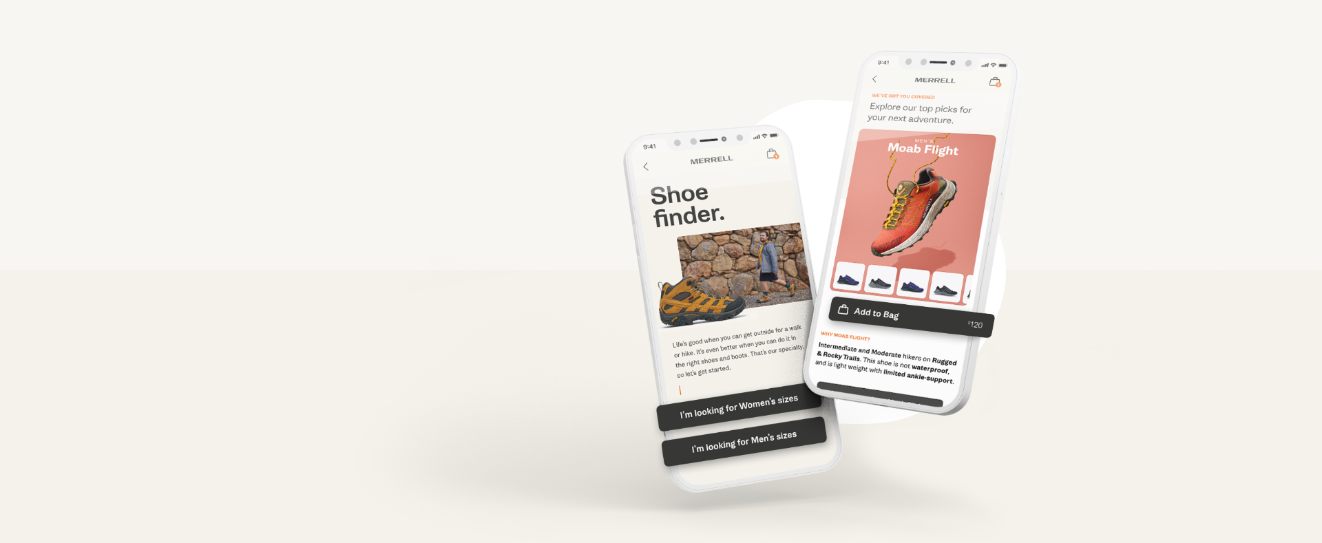 Merrell App - Find the Perfect Hiking Shoe | Merrell